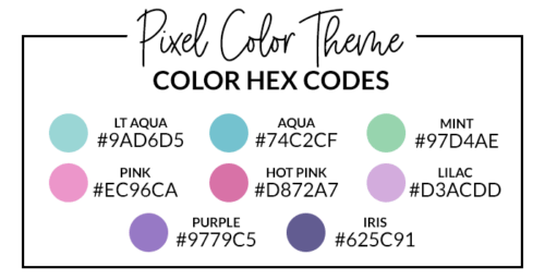 Sticker Set Hex Codes | DPC Digitals