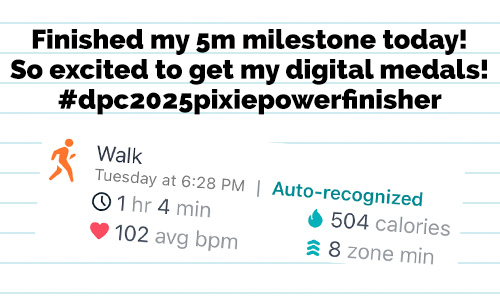 DPC 2025 Pixie Power Virtual Race | @DPCDigitals