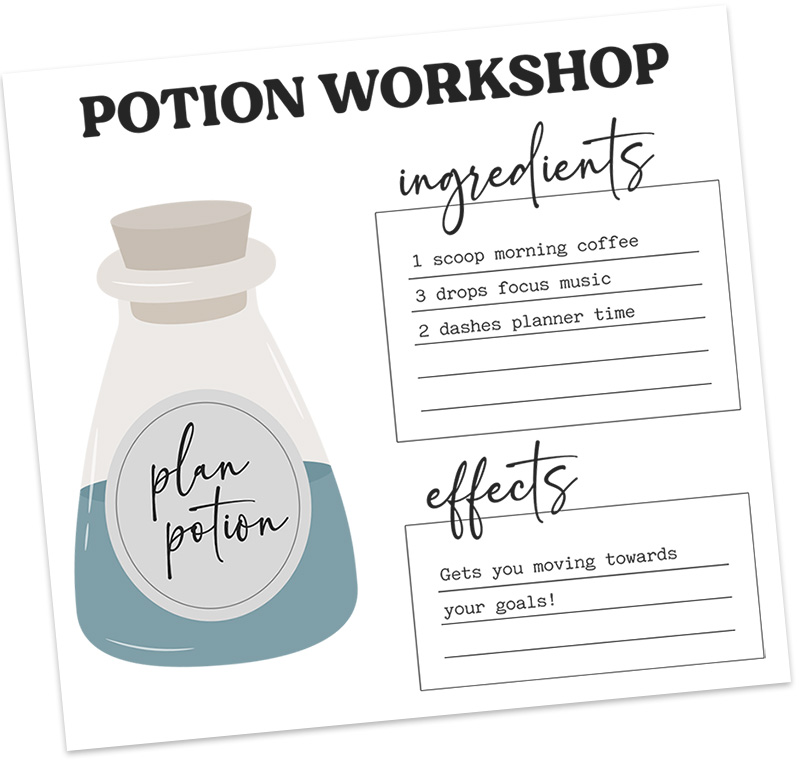 DPC Virtual Retreat Camp Spooky - Potion Workshop @DPCDigitals