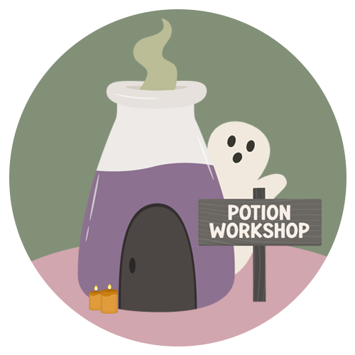 DPC Virtual Retreat Camp Spooky - Potion Workshop @DPCDigitals