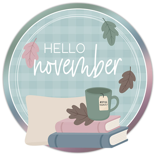 DPC Digitals November Freebie Sticker Set | @DPCDigitals
