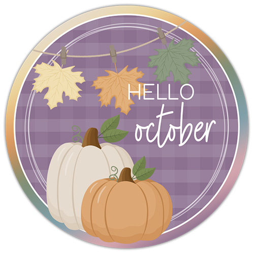 DPC Digitals October Freebie Sticker Set | @DPCDigitals