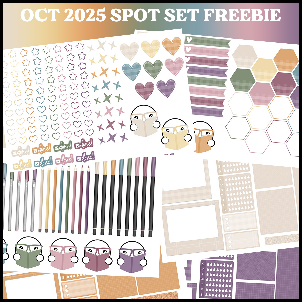 Get Spotted Set October 2025 FREEBIE