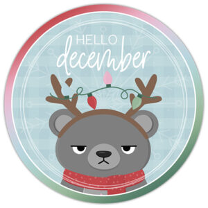 DPC Digitals December Freebie Sticker Set | @DPCDigitals