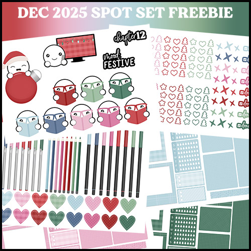 Get Spotted Set December 2025 FREEBIE