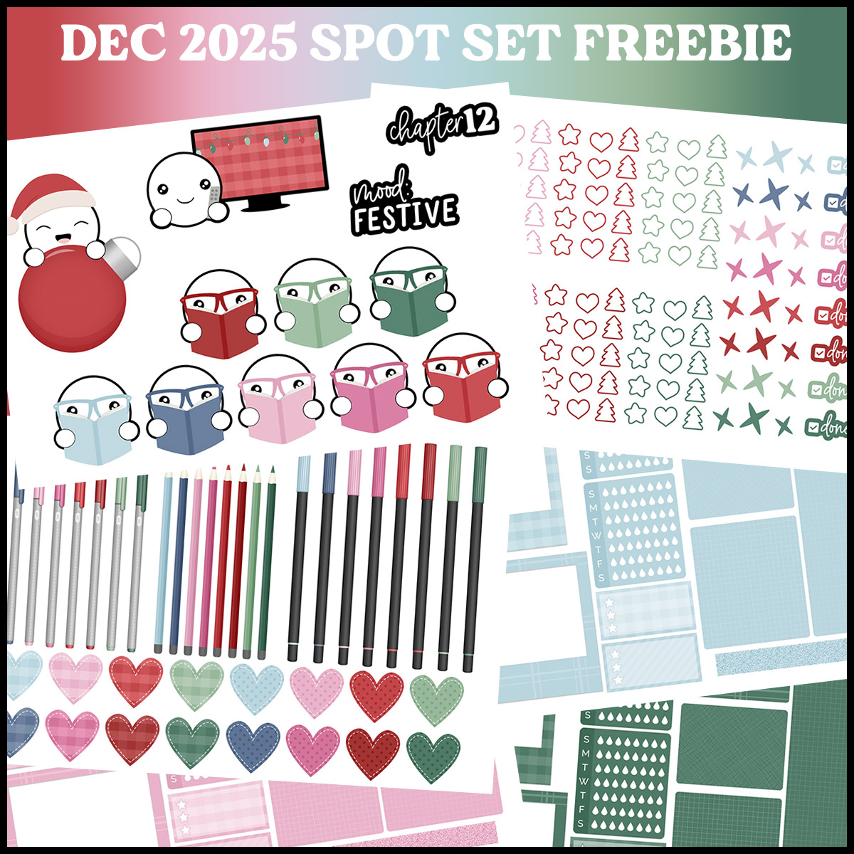 Get Spotted Set December 2025 FREEBIE