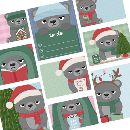 Grumpy Bear Christmas