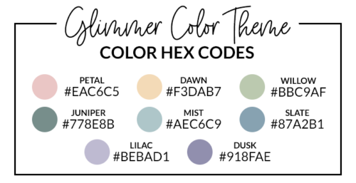 Sticker Set Hex Codes | DPC Digitals