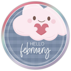 DPC Digitals February Freebie Sticker Set | @DPCDigitals