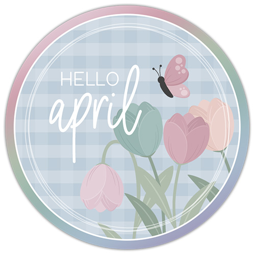 DPC Digitals April Freebie Sticker Set | @DPCDigitals