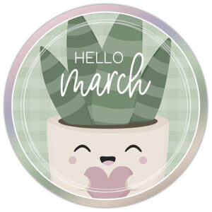 DPC Digitals March Freebie Sticker Set | @DPCDigitals