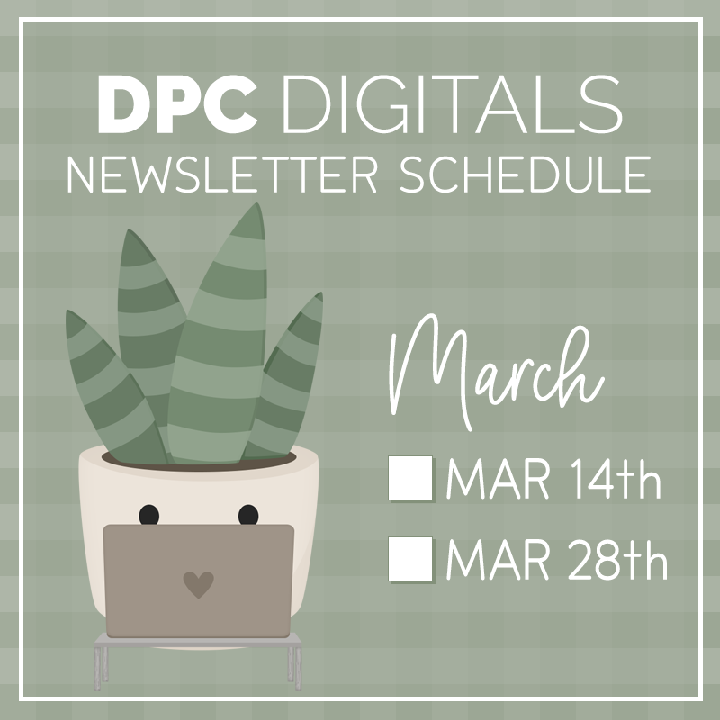 March 2026 Newsletter Schedule