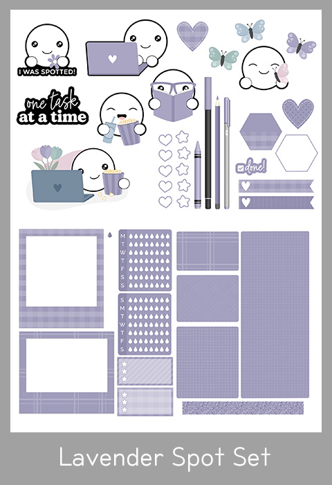 Get Spotted Set | April 2026 | Lavender