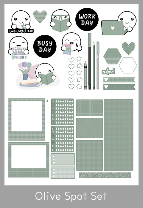 Get Spotted Set | April 2026 | Olive