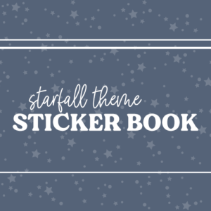 DPC Digitals | May Starfall Set Sticker Book