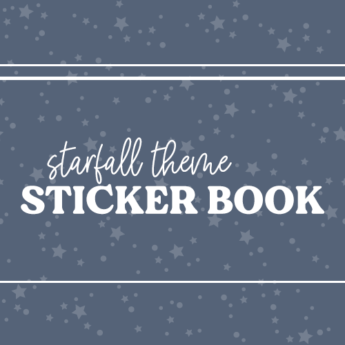 DPC Digitals | May Starfall Set Sticker Book