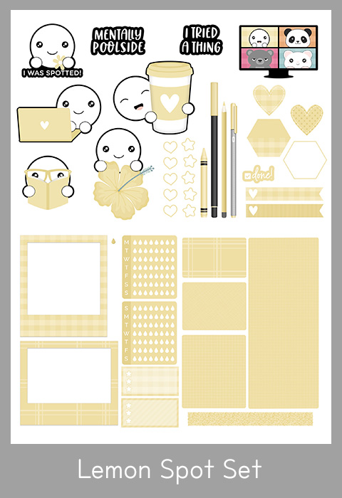 Get Spotted Set | June 2026 | Lemon