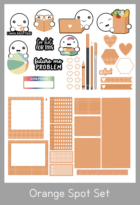 Get Spotted Set | June 2026 | Orange
