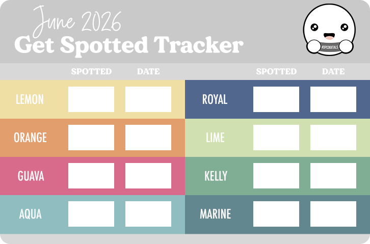 Get Spotted Tracker June 2026